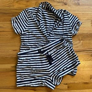 Matching pajama short set